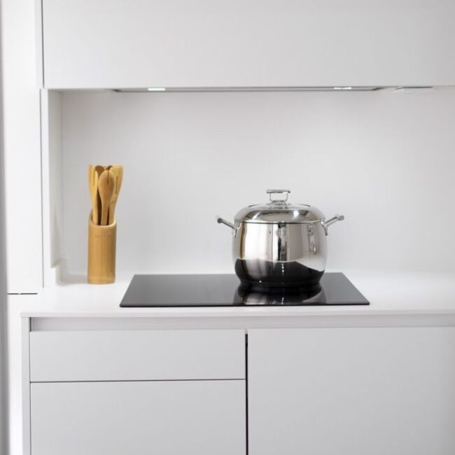 bateria de cocina acero inoxidable induccion