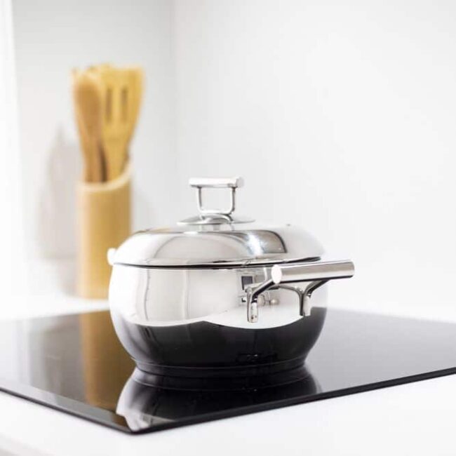 bateria de cocina acero inoxidable induccion