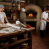 Set cortapizzas acero inox. Pala, disco cortador, cuchillo de pizza.