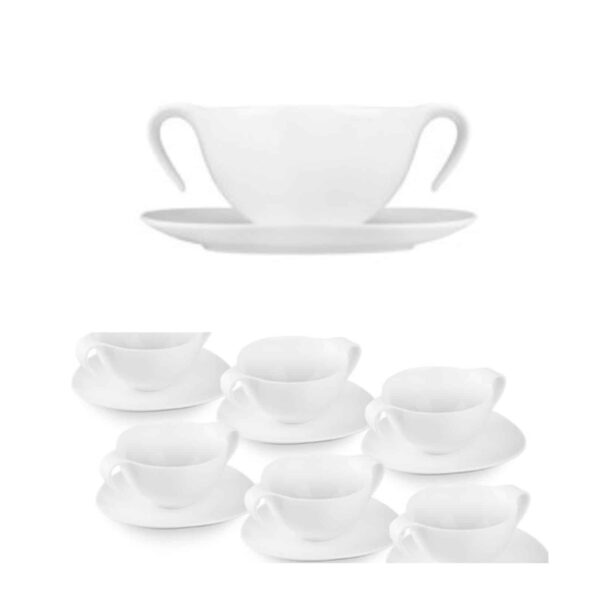 OVUM CONSOME PORCELANA BLANCA