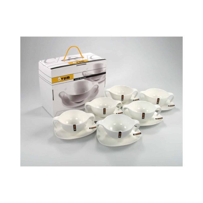 OVUM CONSOME PORCELANA BLANCA