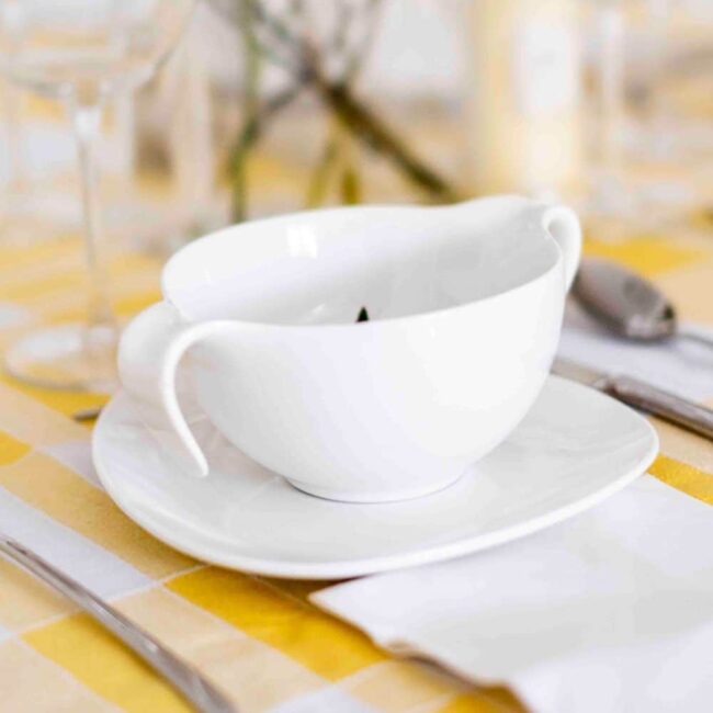 OVUM CONSOME PORCELANA BLANCA