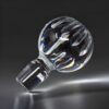 Decantador de cristal natural tallado Aurum