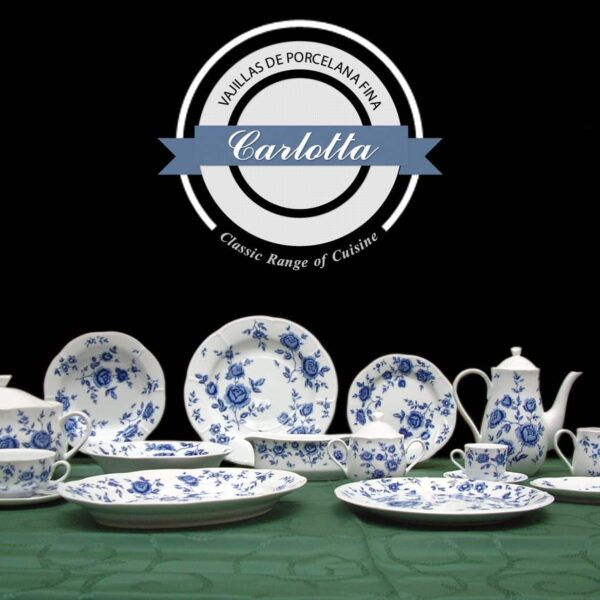 vajilla porcelana carlotta
