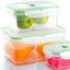 Envases rectangulares de los envases de vacío Polyval de Franquihogar, tu menaje de cocina y hogar