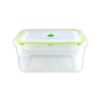 Frontal del envase rectangular de los envases de vacío Polyval de Franquihogar, tu menaje de cocina y hogar