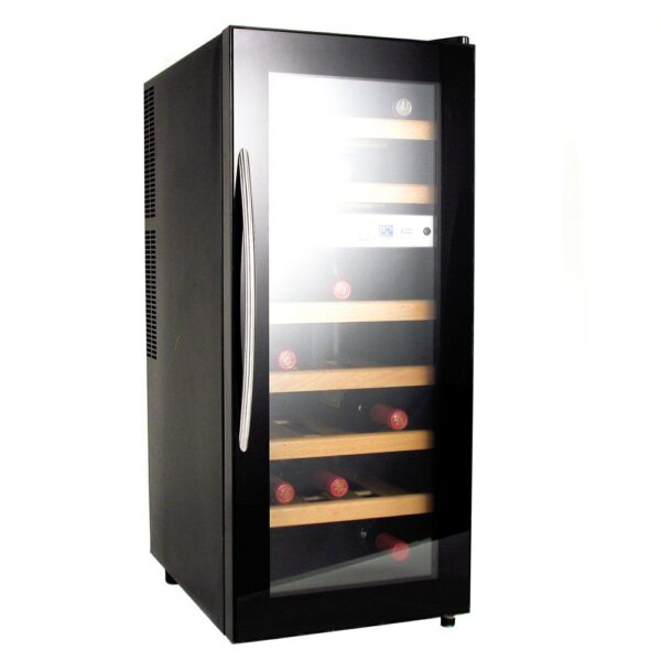 Nevera de vinos para 21 botellas (1 unidad) Paxon, refrigeración por difusión térmica, multitemperatura, 81,8 cm x 34,2 cm x 55 cm