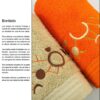 toallas camel orange bordado copia