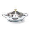 Frontal superior de la Bandeja para asados redonda Aivos de Franquihogar, tu menaje de cocina y hogar