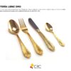 cuberteria lienz oro 2