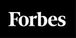 Imagotipo de Forbes, fondo negro y texto blanco que enlaza a la revista Forbes