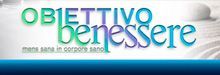 Imagotipo de objettivo benessere en la entrada de spa e hidromasaje del blog de Franquihogar