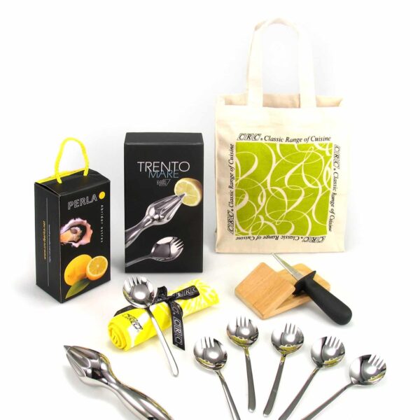 cuberteria trento para ostras set completo de