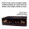 Maletín con texto