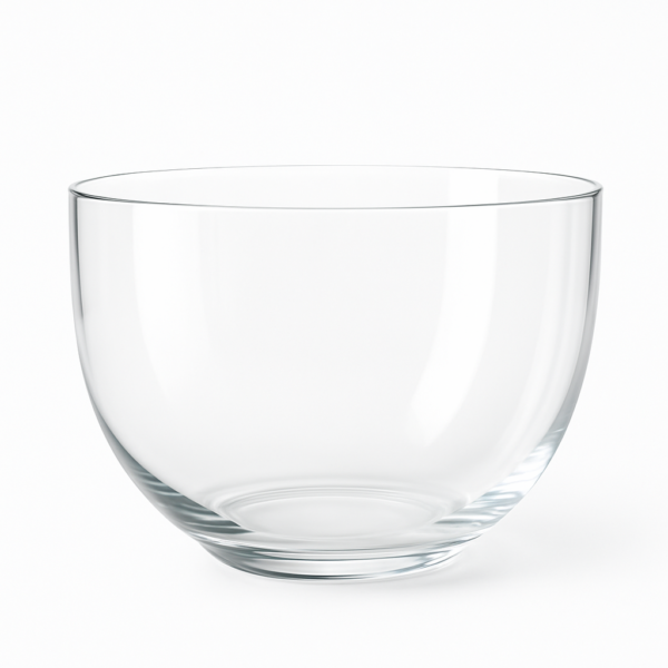 FRANQUIHOGAR florero FRUTERO capri de cristal
