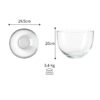 FRANQUIHOGAR florero FRUTERO capri de cristal