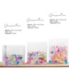 floreros pack de 3