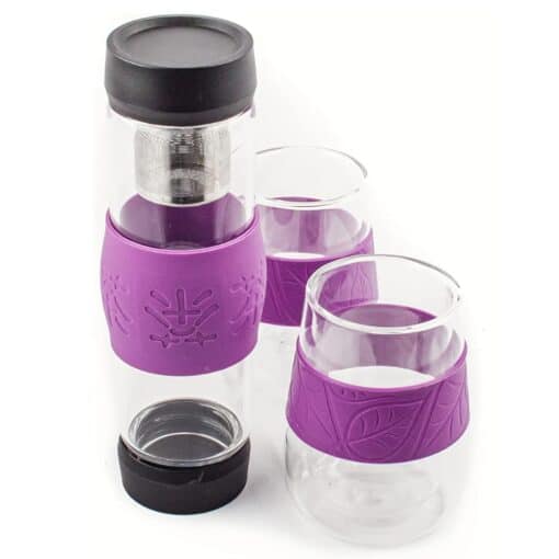 v botella infusion con filtro te