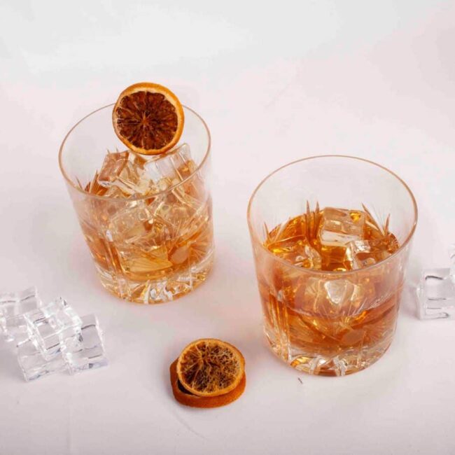 Vasos de Cristal Tallado a Mano para Whisky (6 piezas) Scotland 1 juego whisky vaso