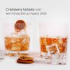 vaso whisky terminacion