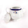 Juego de té de porcelana blanca (27 piezas) Duisburg, 12 tazas de té, 12 platillos para tazas, 1 tetera, 1 lechera, 1 azucarero, estilo victoriano 8 duisburg juegodete 11 scaled