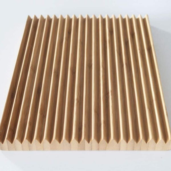 Alternative view of Tabla para cortar el pan de bambú (1 pieza) Bamboo Natur, 30 cm x 20 cm x 2 cm, resistente, higiénico y fácil de limpiar
