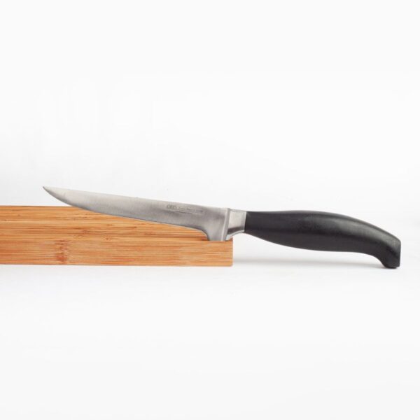 Alternative view of Juego de cuchillos de cocina en acero inoxidable profesional HORECA 13/0 con chaira afilador y tenedor de trinchar (9 piezas) Baviera Holstein, incluye funda de transporte, Forjado