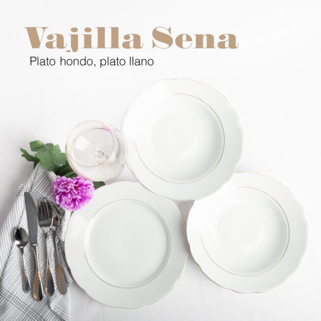 plato sena  hondo  llano