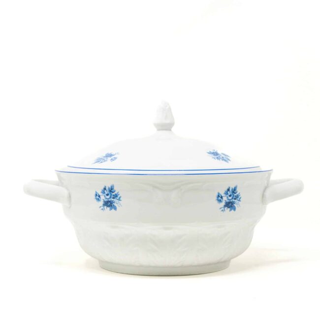 Sopera de porcelana blanca Lubeck blue 2,5 l 1 sopera lubeck
