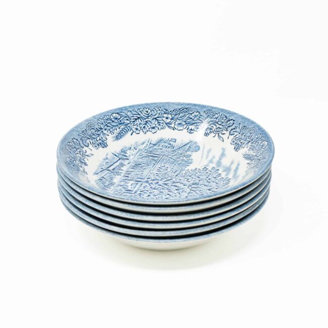 2 CHURHCILL AZUL ENSALADERA