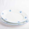 vajilla BANDEJA lubeck blue porcelana blanca fine porcelain