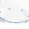 vajilla BANDEJA lubeck blue porcelana blanca fine porcelain