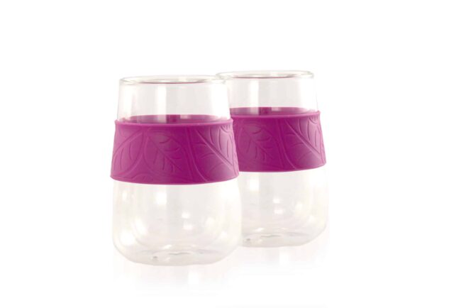 vasos CAFE doble capa borosilicato