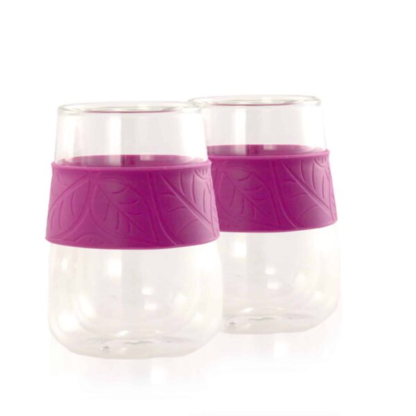 vasos CAFE doble capa borosilicato