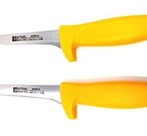Juego de 2 Cuchillos Deshuesadores de 13cm y 16cm de hoja - Serie Steel PRO