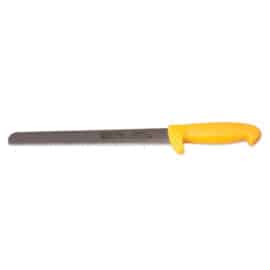 cuchillo panero de 25 cm sobre fondo blanco