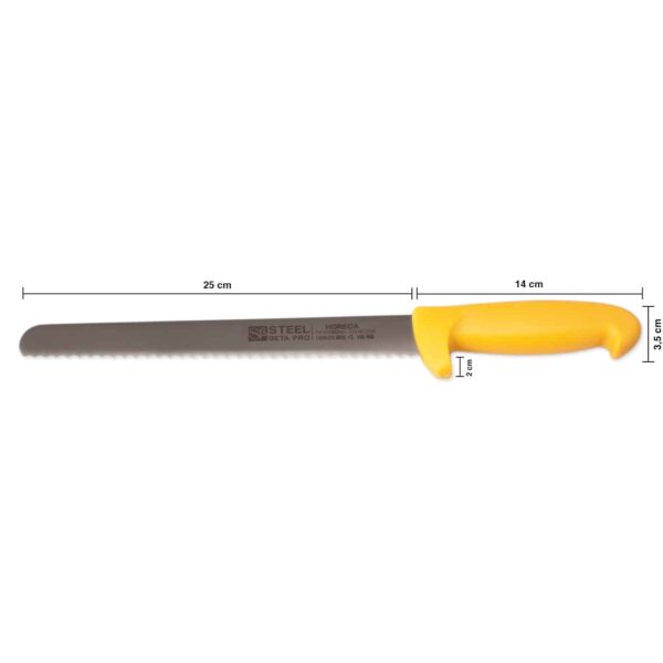 Alternative view of Cuchillo Panero 25 cm - Steel Beta Pro