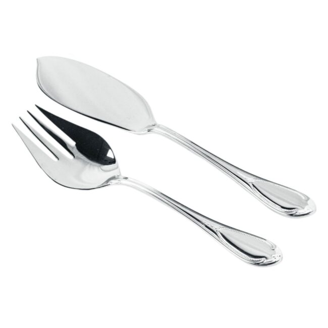 Piezas de servir: pescado, piezas, 7000 glamour, acero.