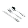 Piezas 18r: postre, piezas, 7000 glamour, acero.