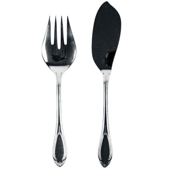 Piezas de servir: pescado, piezas, 7000 glamour, acero.
