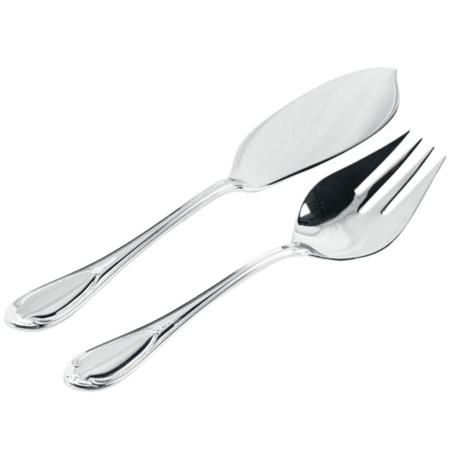 Piezas de servir: pescado, piezas, 7000 glamour, acero.