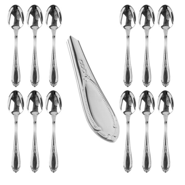 Cuchara cucharita de café mocha acero inox 7000 glamour