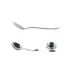 Cucharitas de Moka Glamour (12 piezas) Acero Inoxidable con Decorada en Oro 23-24K, Apto para lavavajillas 5 GLAMOUR 7000 MOCA CAFE 5