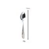 Cucharitas de Moka Glamour (12 piezas) Acero Inoxidable con Decorada en Oro 23-24K, Apto para lavavajillas 3 GLAMOUR 7000 MOCA CAFE 7