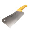 Macheta profesional de acero inox, empuñadura amarilla, Stell Beta Pro.