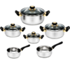 novel cuisisne bateria inoxidable