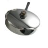 Sartén alta con tapa Gourmet Maitre CRC en acero inoxidable 28 cm 3 4 1