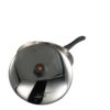 Sartén alta con tapa Gourmet Maitre CRC en acero inoxidable 28 cm 4 5
