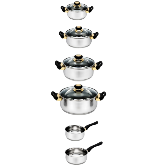 novel cuisisne bateria inoxidable