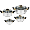 novel cuisisne bateria inoxidable